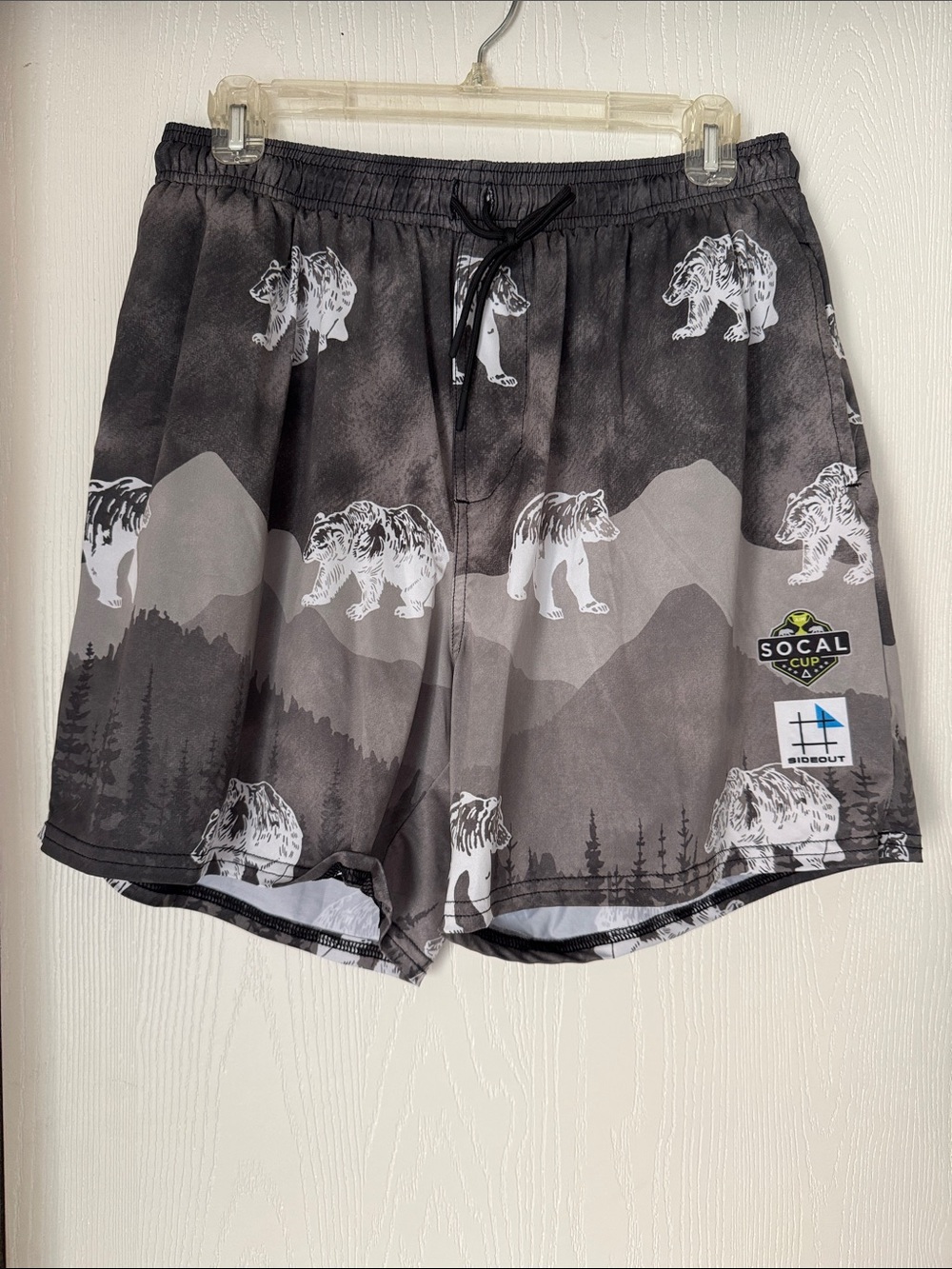 Sideout Men's Athletic Shorts in Light Gray - Large